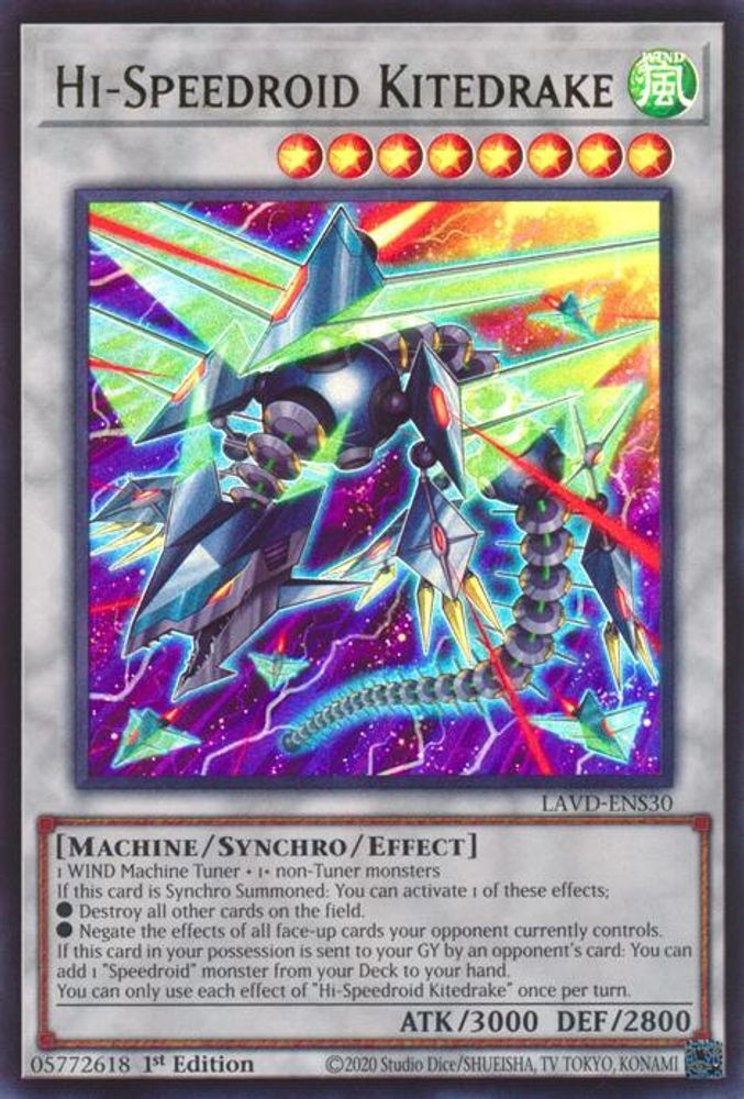 Hi-Speedroid Kitedrake (LAVD-ENS30) - Ultra Rare