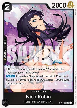 Nico Robin (OP17-087) - Rare