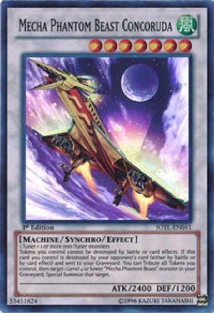 Mecha Phantom Beast Concoruda (JOTL-EN041) - Super Rare
