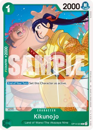 Kikunojo (Tournament Pack 2026 Vol. 3) (OP14-023) - Rare