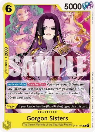 Gorgon Sisters (Tournament Pack 2026 Vol. 3) (OP14-105) - Uncommon