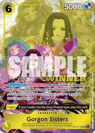 Gorgon Sisters (Winner Pack 2026 Vol. 3) (OP14-105) - Uncommon