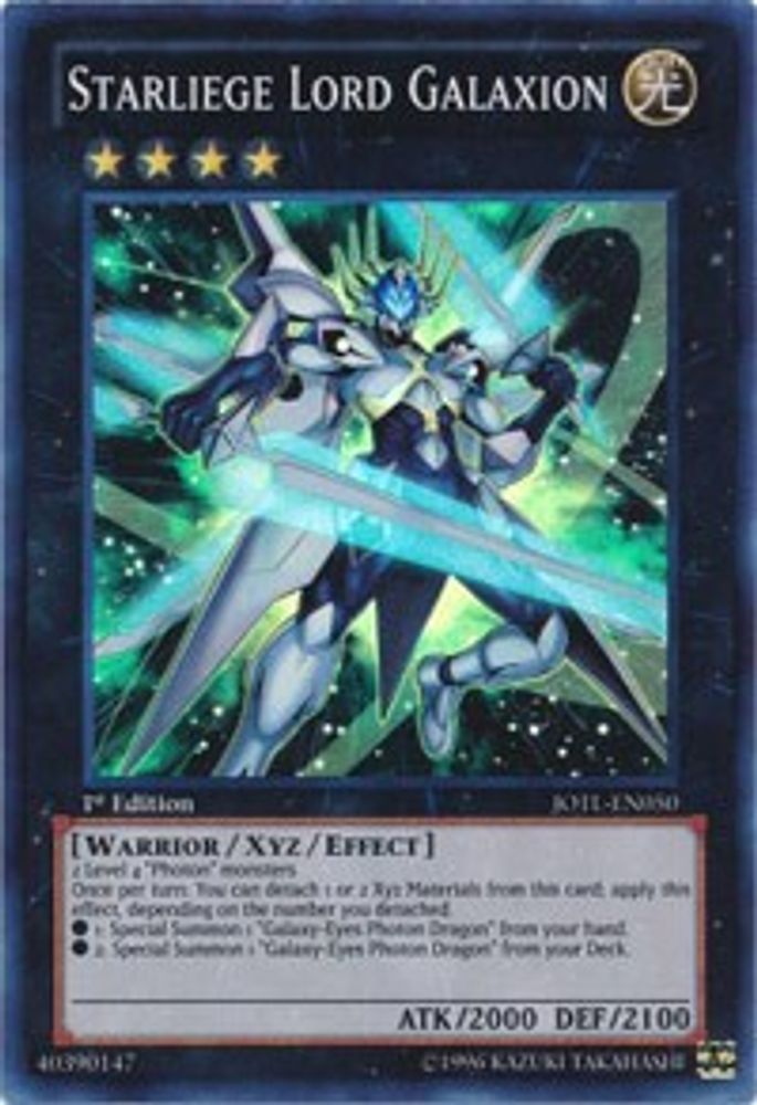 Starliege Lord Galaxion (JOTL-EN050) - Super Rare