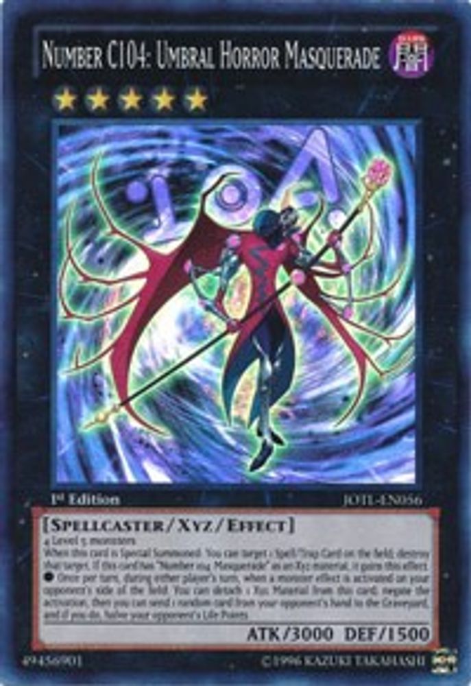 Number C104: Umbral Horror Masquerade (JOTL-EN056) - Super Rare