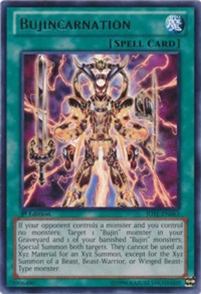 Bujincarnation (JOTL-EN063) - Rare