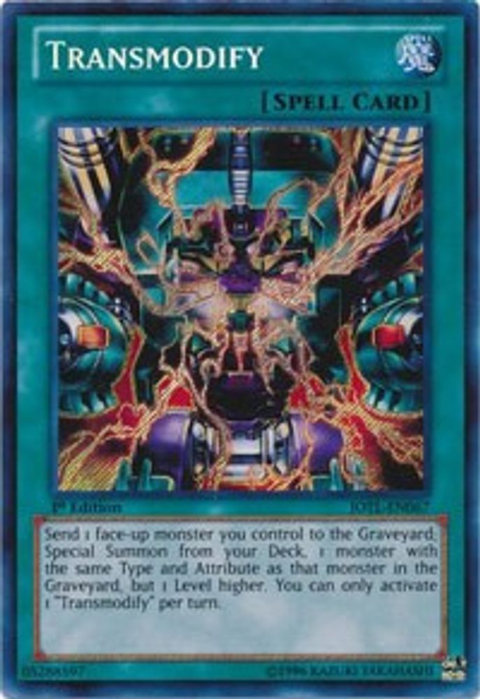Transmodify (JOTL-EN067) - Secret Rare