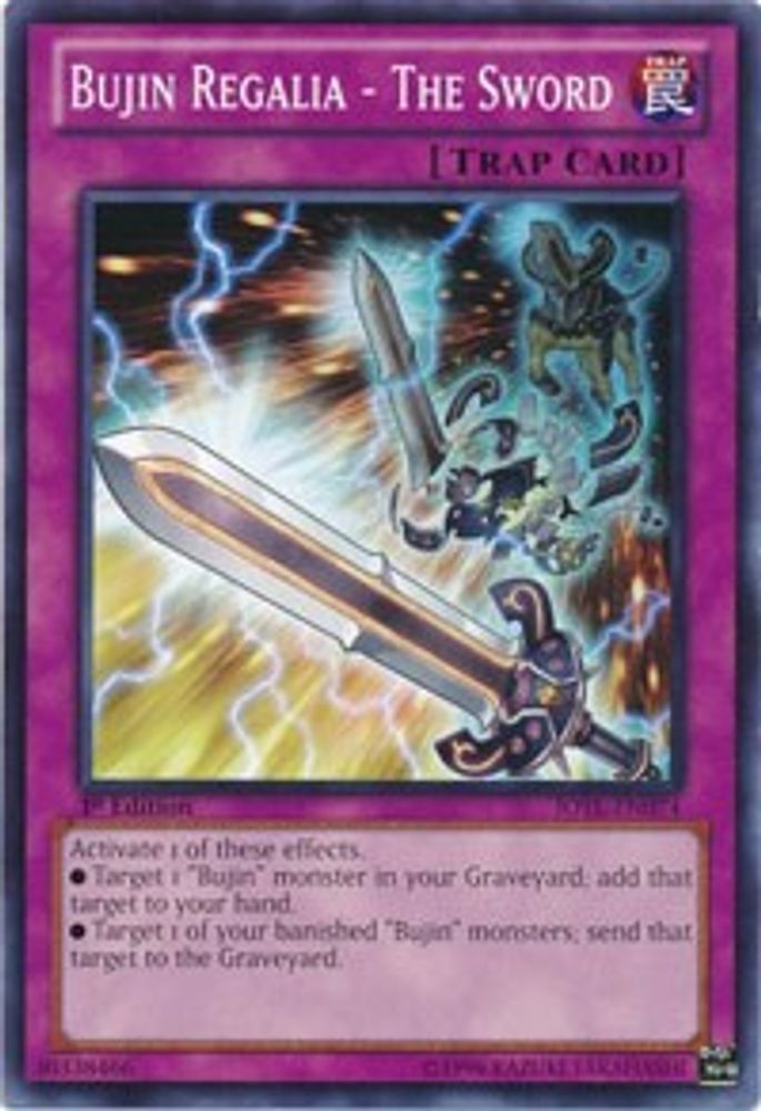 Bujin Regalia - The Sword (JOTL-EN074) - Common