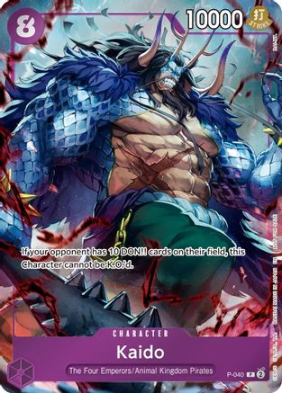 Kaido (Event Pack Vol. 9) (P-040) - Promo