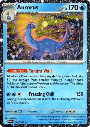 Aurorus (Cosmos Holo) 024/088  - Holofoil - Rare