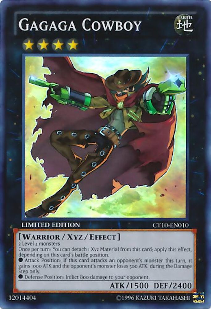 Gagaga Cowboy [CT10-EN010] Super Rare 