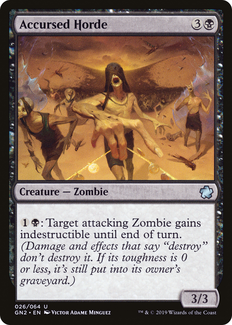 Horde maudite [Game Night 2019] 
