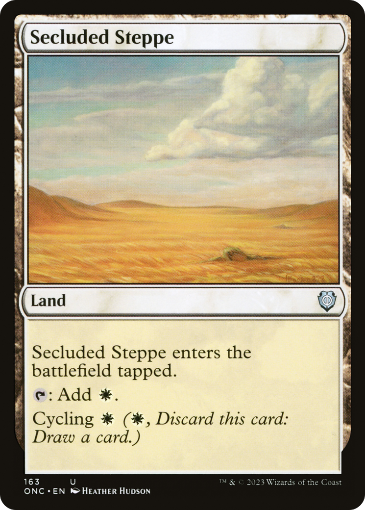 Steppe isolée [Phyrexia : Tous seront un seul commandant] 