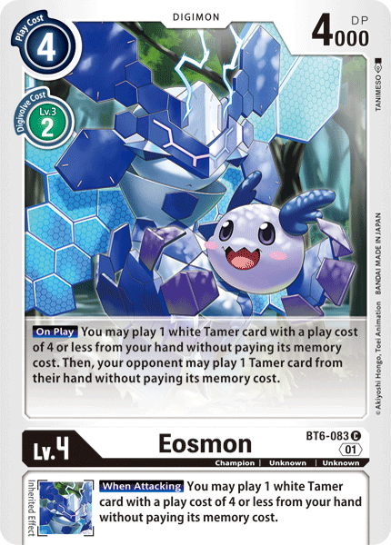 Eosmon [BT6-083] [Double Diamond]