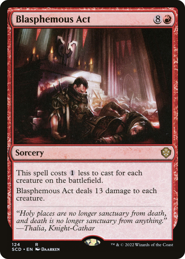 Acte blasphématoire [Decks Commander de démarrage] 