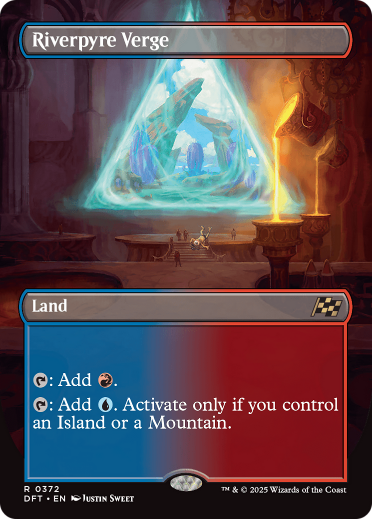 Riverpyre Verge (Borderless) (DFT-372) - Aetherdrift (Borderless)