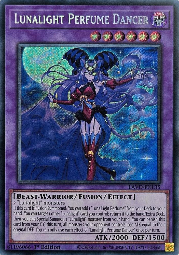 Lunalight Perfume Dancer (Secret Rare) (LAVD-ENL35) - Secret Rare