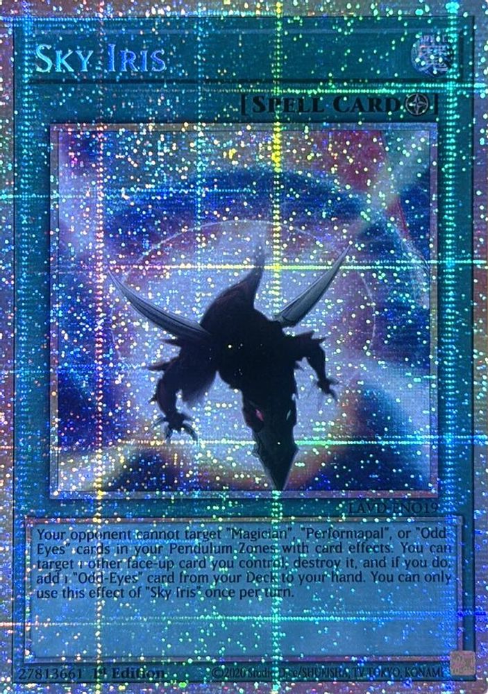 Sky Iris (Starlight Rare) (LAVD-ENO19) - Starlight Rare