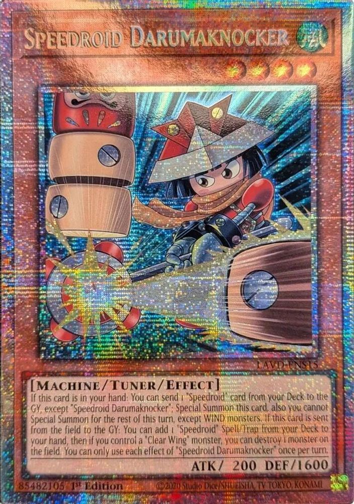 Speedroid Darumaknocker (Starlight Rare) (LAVD-ENS15) - Starlight Rare