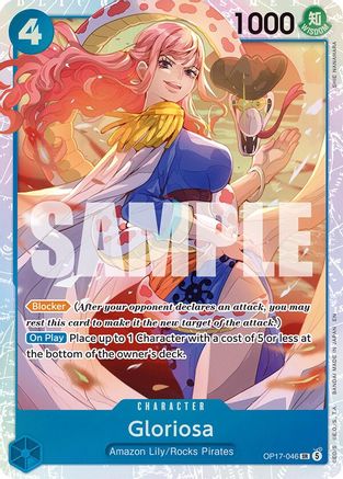Gloriosa (OP17-046) - Super Rare