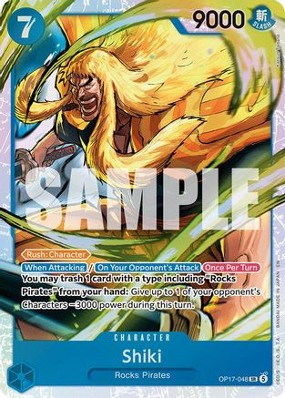 Shiki (048) (OP17-048) - Super Rare