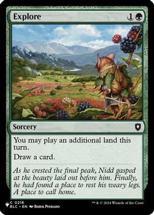 Explore (BLC) (LIST-216) - The List Reprints