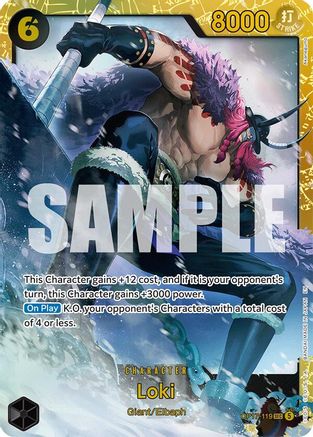 Loki (OP17-119) - Secret Rare