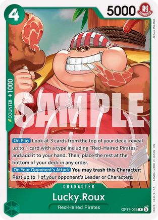 Lucky.Roux (OP17-033) - Rare