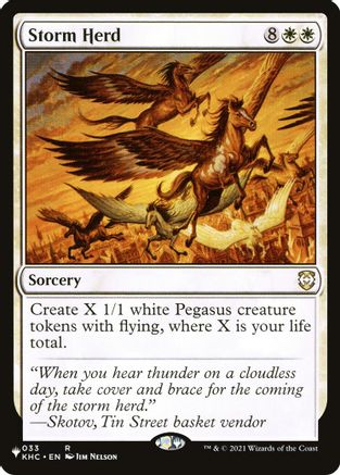 Storm Herd (KHC) (LIST-033) - The List Reprints
