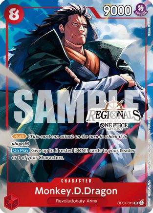 Monkey.D.Dragon (Regional Participation Pack 2026 Vol.2) (OP07-015) - Super Rare