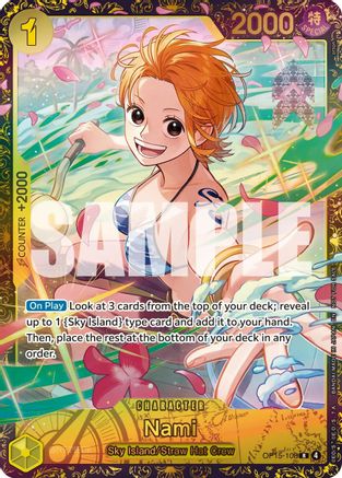 Nami (CS26-27 Regionals Season 2 Top 64) (OP15-108) - Rare