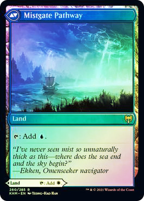 Hengegate Pathway // Mistgate Pathway [Promotions avant-première de Kaldheim] 