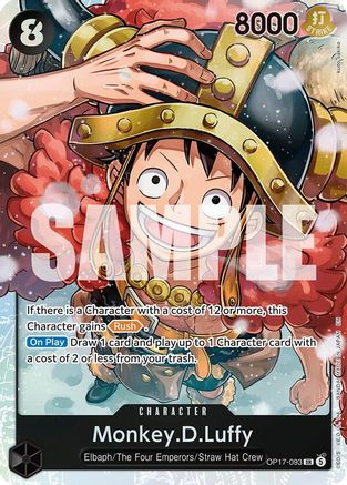 Monkey.D.Luffy (093) (OP17-093) - Super Rare