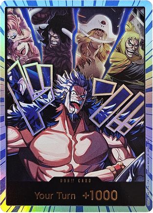 DON!! Card (Alternate Art) (Rocks) (Special Foil) - DON!!