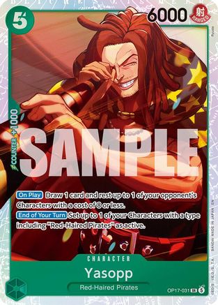Yasopp (OP17-031) - Super Rare