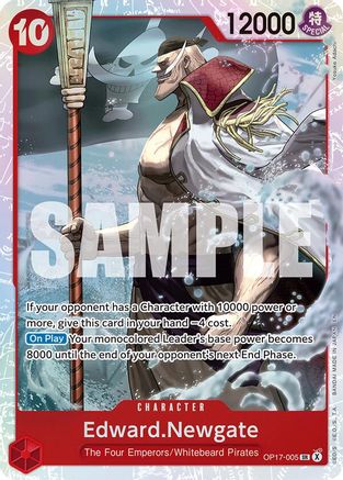 Edward.Newgate (005) (OP17-005) - Super Rare