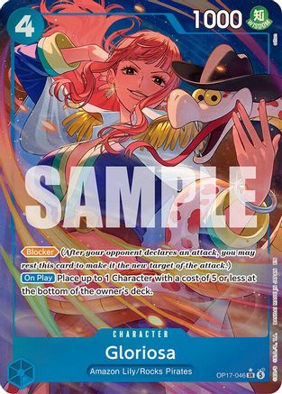 Gloriosa (Alternate Art) (OP17-046) - Super Rare