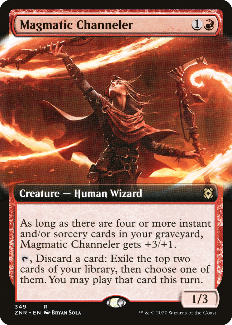 Canalisateur magmatique (art étendu) [Zendikar Rising] 