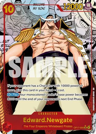 Edward.Newgate (005) (Manga) (OP17-005) - Super Rare