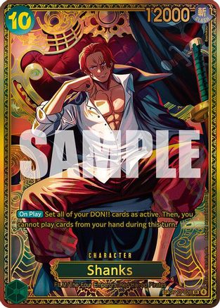 Shanks (OP13-028) (SP) (OP13-028) - Super Rare