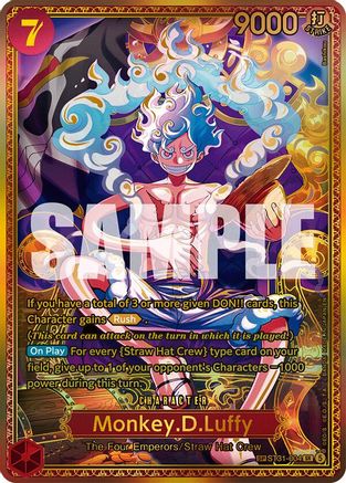 Monkey.D.Luffy (ST31-004) (SP) (ST31-004) - Super Rare