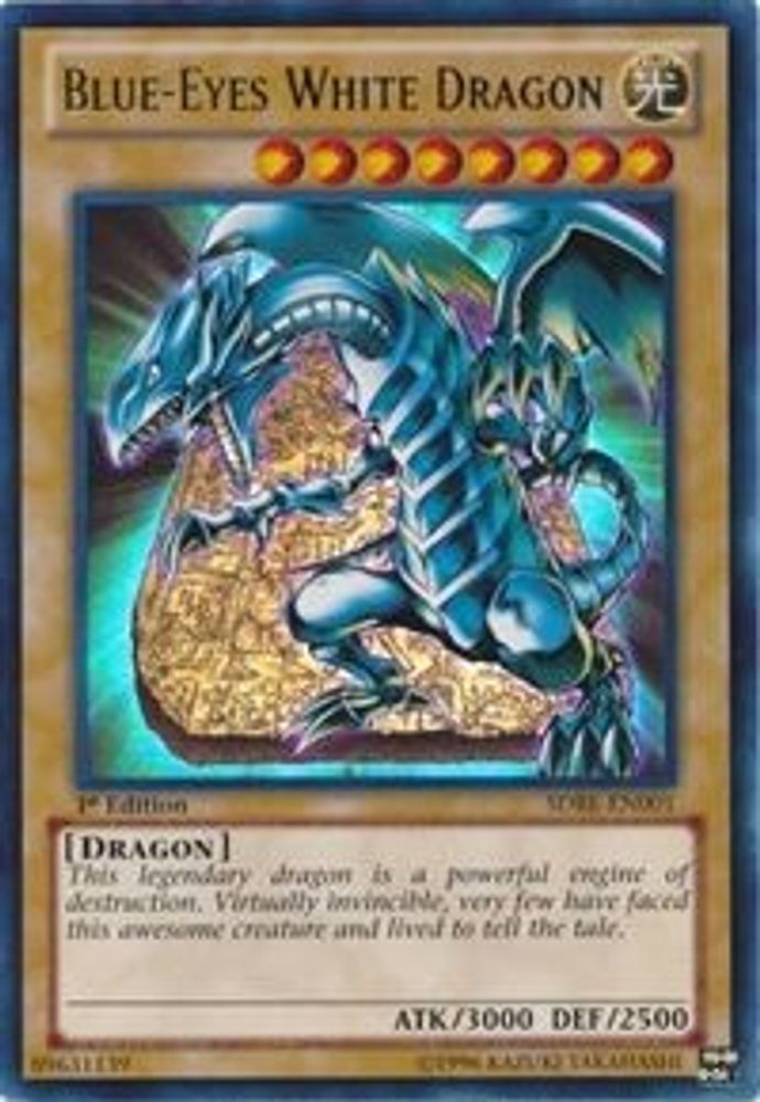 Blue-Eyes White Dragon (SDBE-EN001) - Ultra Rare