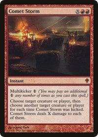 Comet Storm (Oversized) [Cartes surdimensionnées] 