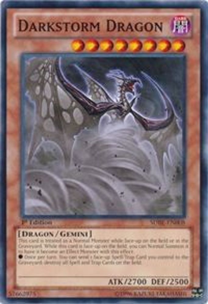 Darkstorm Dragon (SDBE-EN008) - Common