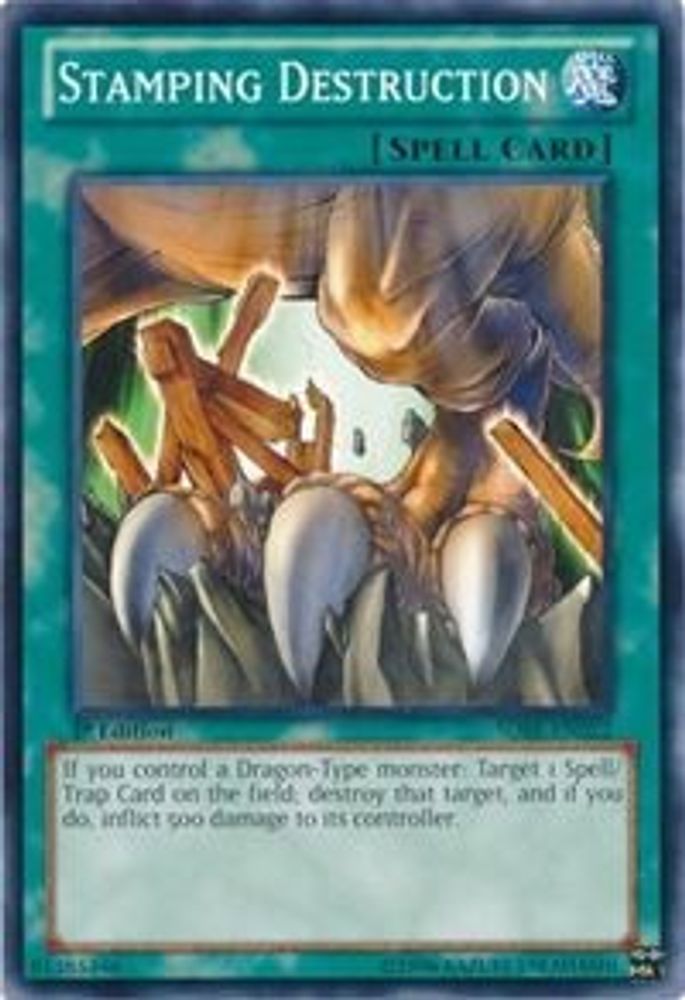Stamping Destruction (SDBE-EN022) - Common