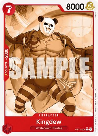 Kingdew (Pandaman Art) (OP17-006) - Common