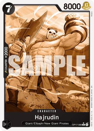 Hajrudin (Pandaman Art) (OP17-088) - Common