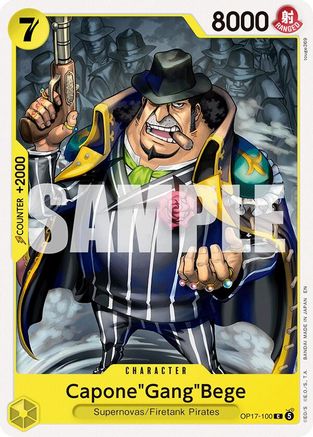 Capone"Gang"Bege (OP17-100) - Common