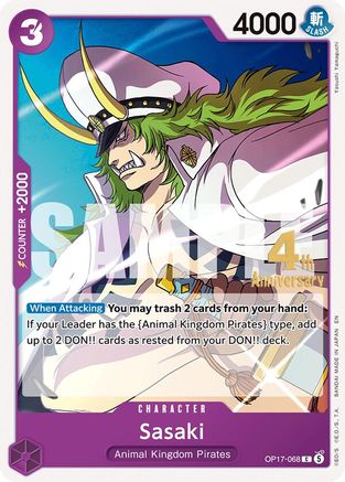 Sasaki (OP17-068) - Common