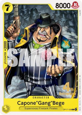 Capone"Gang"Bege (OP17-100) - Common