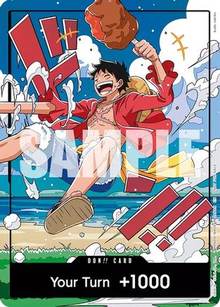 DON!! Card (World United) (Luffy) - DON!!